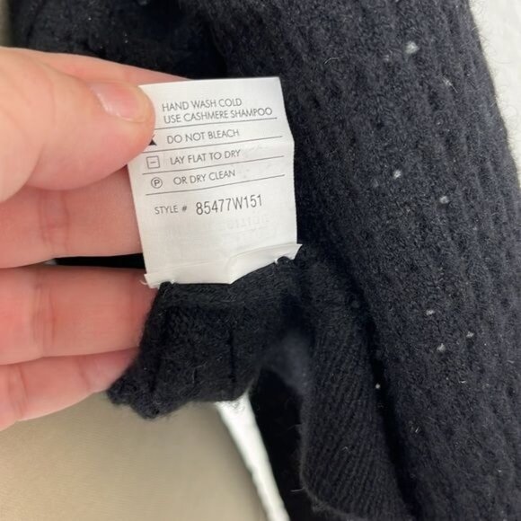 Repeat Cashmere Silver Edition Perforated Cardigan - Picture 6 of 7